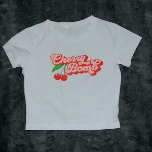 Cherry Bomb Baby Tee